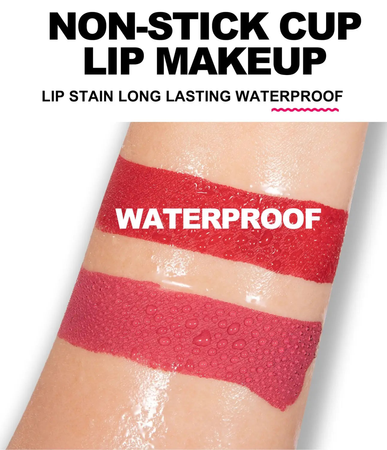 Waterproof 6-Color Lip Gloss Suit with Stain-Free Capsules for Lasting Wear