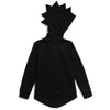 Children kids baby coat jacket dinosaur style hooded - Black