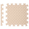 Baby Krypematte Stikking EVA Barne Skum Matte Husholdning Barn Lekematte Tykkere  - Beige