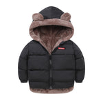 Boy’s Cotton-padded Winter Jacket Children’s Cotton-padded Jacket Double-sided Wear