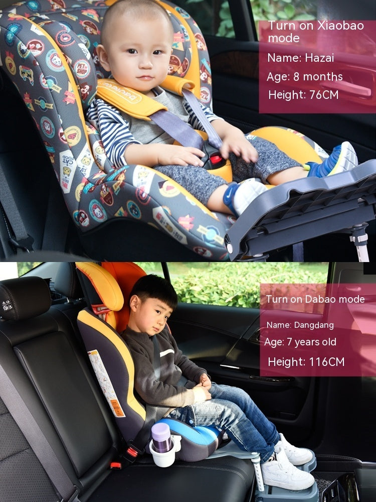 Child Safety Seat Booster Pad - Boost Your Safety Seat Game with a Pad of Fun