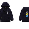 Giacca invernale per bambini nuova versione coreana in velluto spesso, giacca a vento per bambini alla moda, abbigliamento casual per ragazzi  - Blu navy