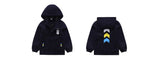 Children’s jacket winter new plus velvet Korean version of the big children’s tide loaded children’s windbreaker