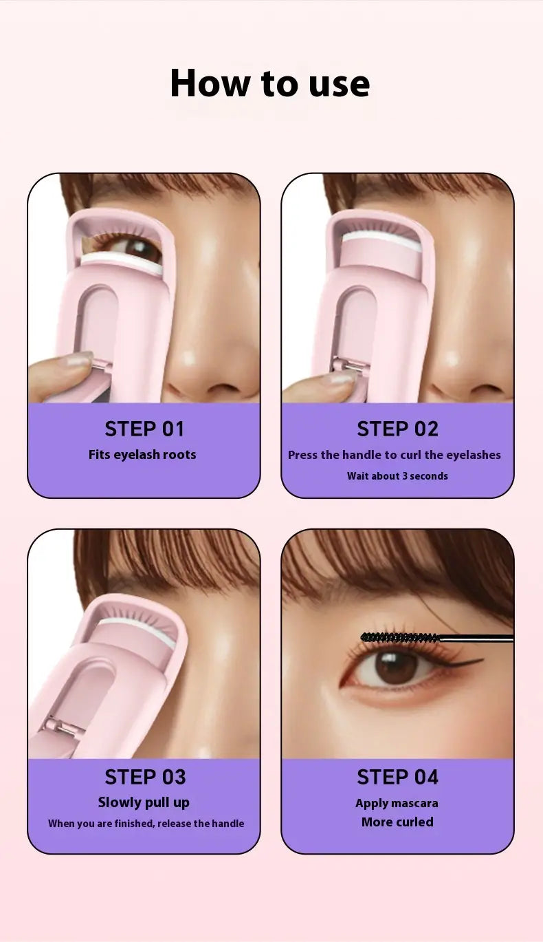 Curler do rzęs dostępny w chińskich opakowaniach i angielskich kolorach