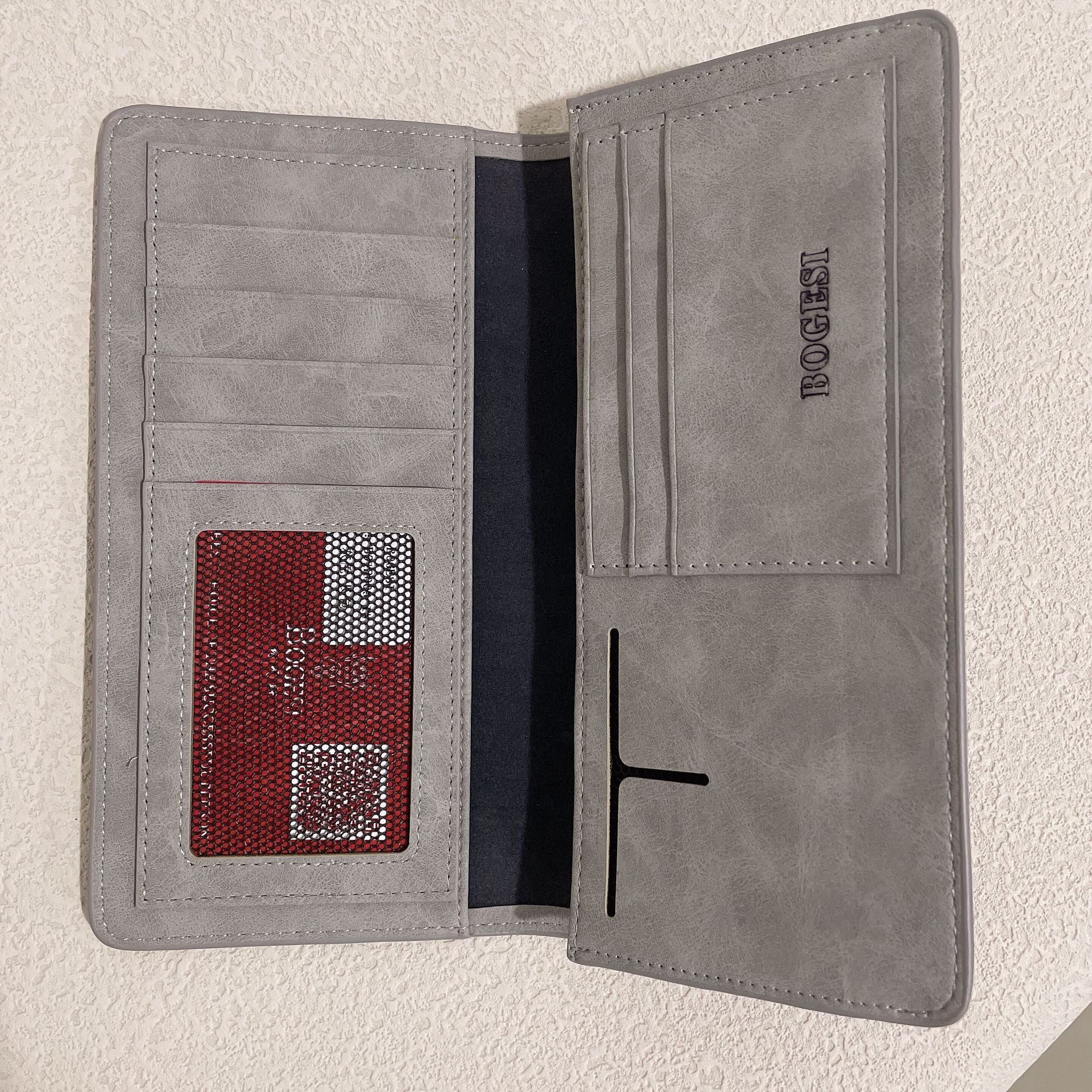 Men’s Thin Wallet Long Card Holder - Upgrade Your Pocket Game with This Thin Wallet