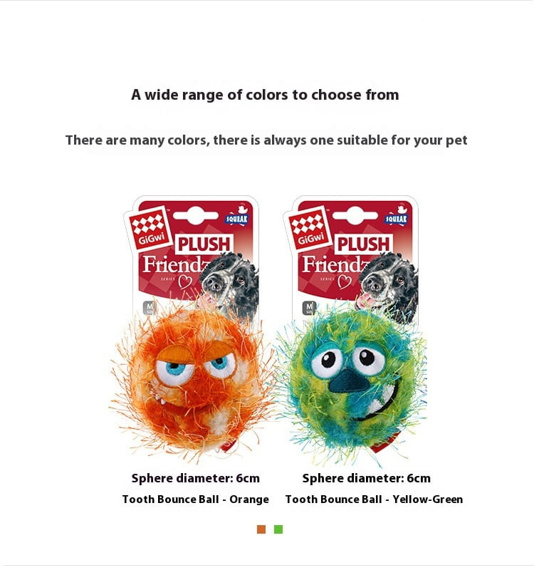 Palla giocattolo per cani per i denti che rimbalzano mastica