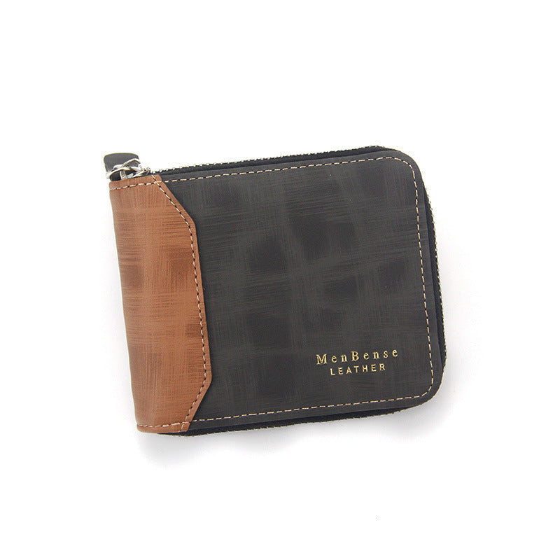 Men’s Simplicity Wallet Fashion Frosted - Simplify Your Style with Men’s Frosted Wallets