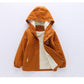 Children’s jacket winter new plus velvet Korean version of the big children’s tide loaded children’s windbreaker