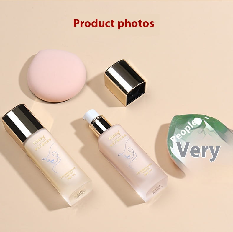 Klaisy Lock Makeup Flawless Liquid Foundation for Natural and Bright Skin