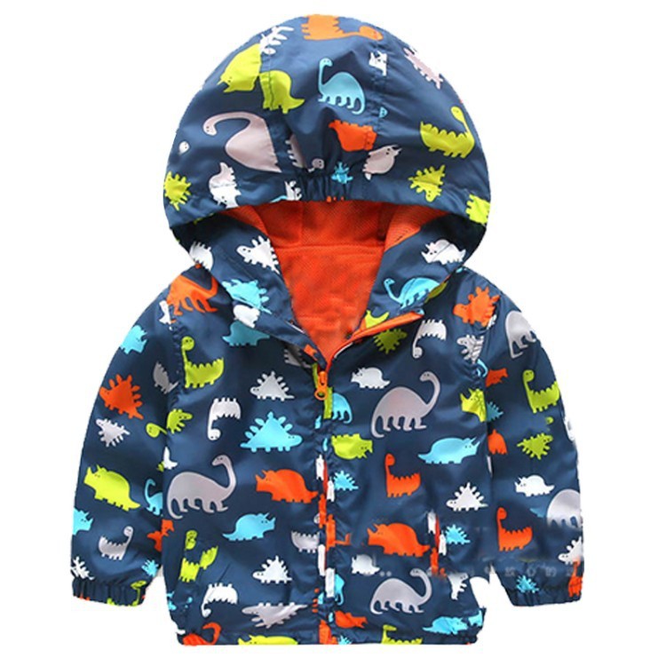 Children’s cartoon dinosaur jacket