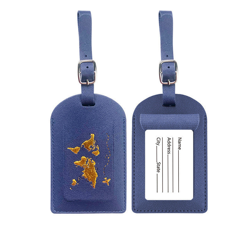 New Products Luggage Tag Leather Name - Never Lose Your Bags Again with This Luggage Tag