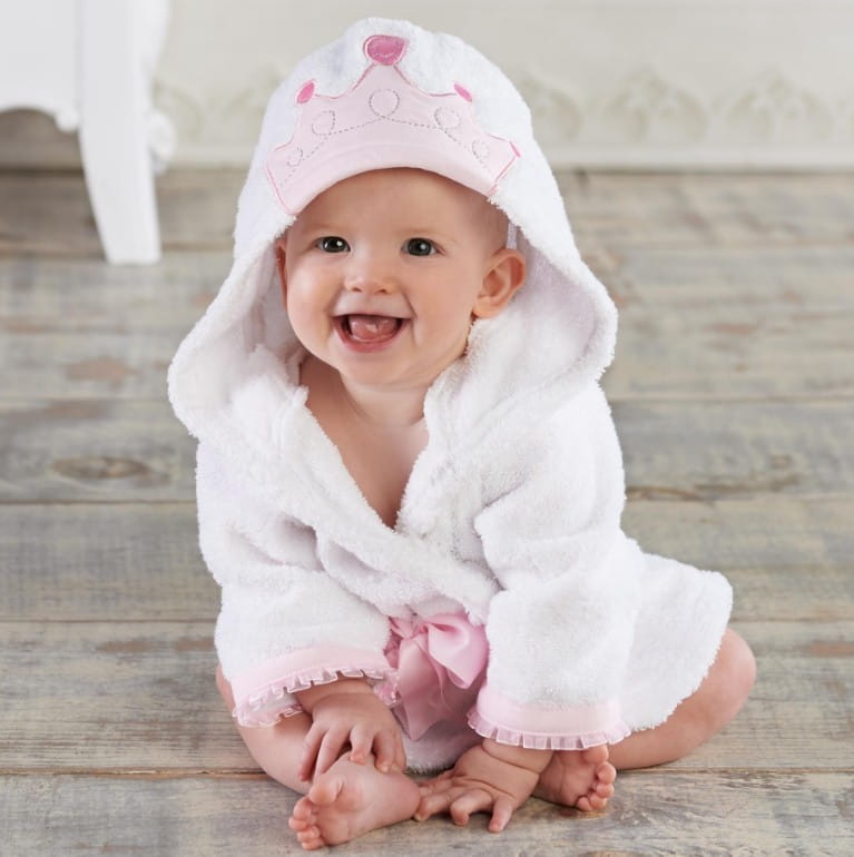 Children’s Hooded Absorbent Animal-shaped Bathrobe