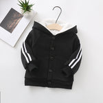 Autumn And Winter Children’s And Women’s Clothing Cardigan Jacket Lamb Velvet Sweater