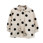 Baby Casual Tops Baby Wear Children’s Western Style Polka Dot Jacket