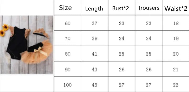 Summer Cute Baby Girl Pure Cotton Casual Clothing Suit Bow Ruffled Bodysuit Tutu Headband Baby Clothing