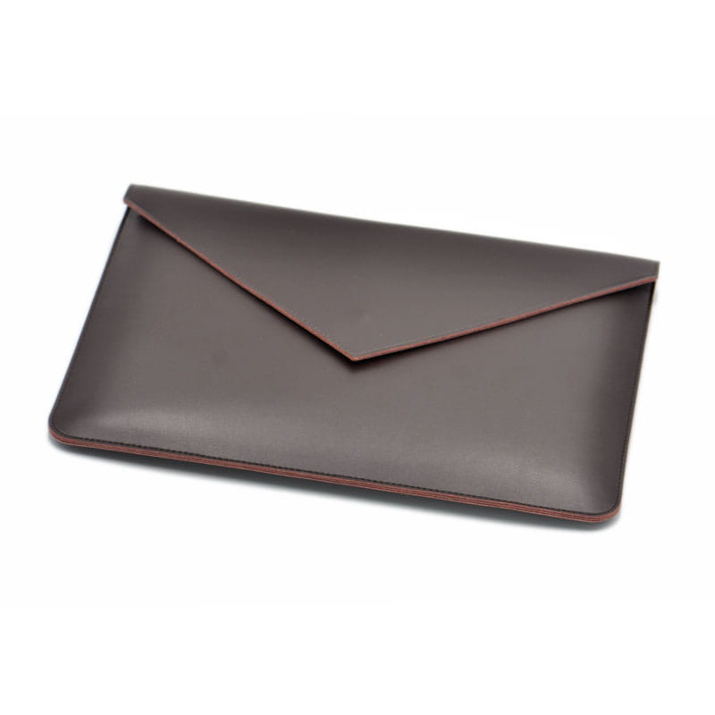 Brown Bright Leather Case Compatible with iPhone European and American Models