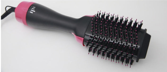 Multifunctional Hot Air Comb Amazon Cross-Border Three-In-One Hair Dryer Curler Straight Hair Comb Styling Comb