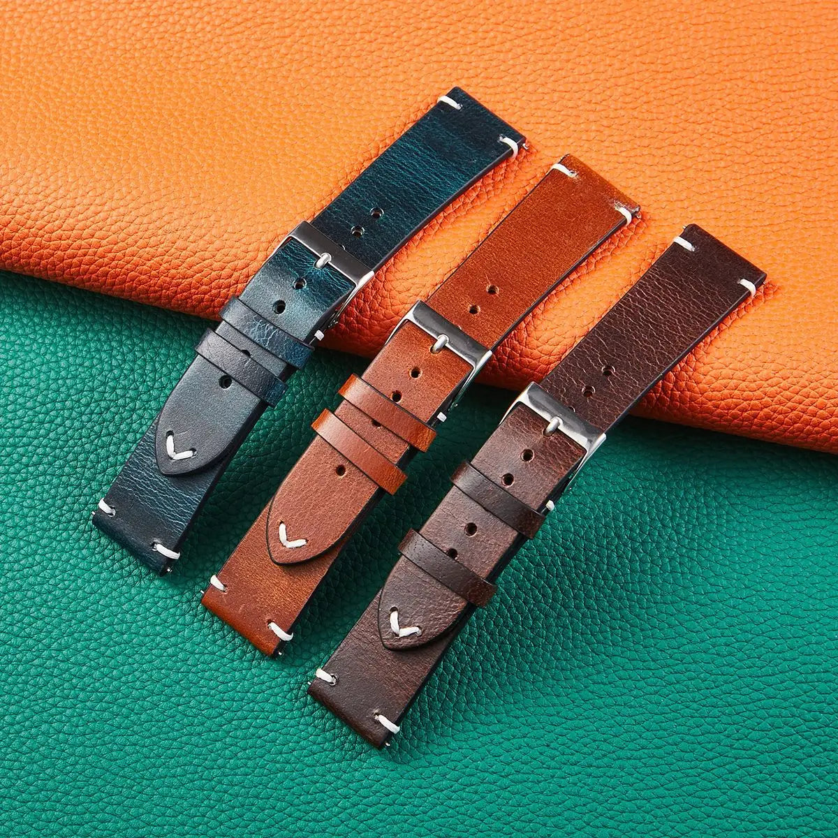 Pure Leather Leather Strap Men’s And Women’s Thin Italian Leather