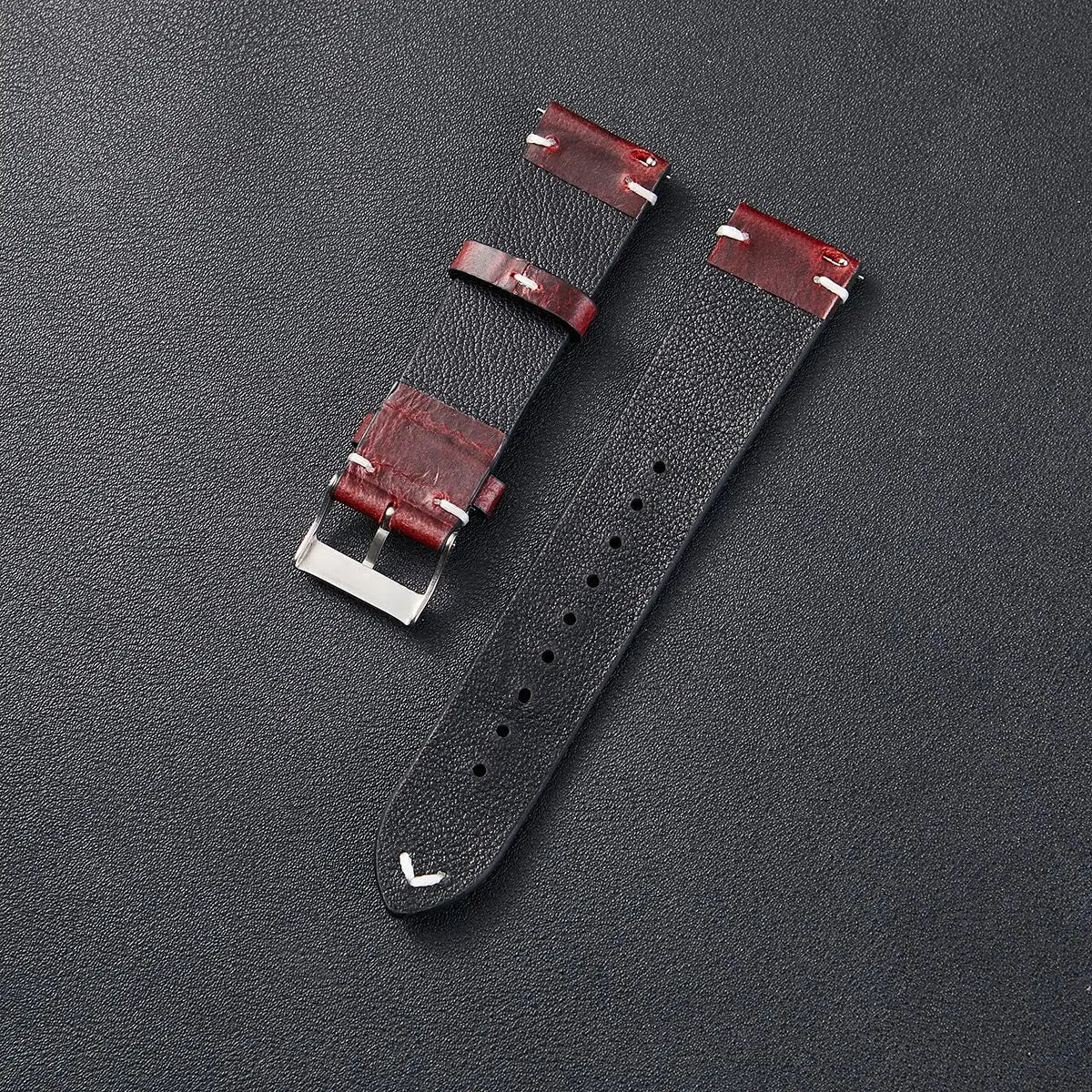 Pure Leather Leather Strap Men’s And Women’s Thin Italian Leather