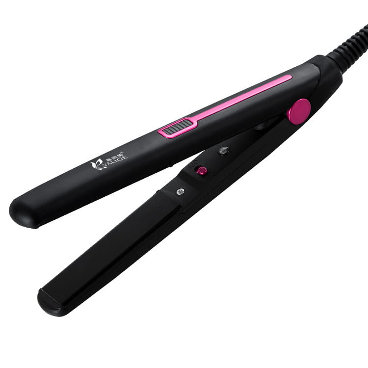 Mini Hair Iron Electric Splint Straightener with Heat Conductor