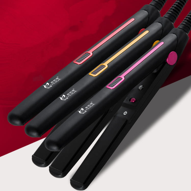 Mini Hair Iron Electric Splint Straightener with Heat Conductor