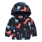 Spring And Autumn Thin Hooded Baby Cute Zipper Sweater Children’s Jacket