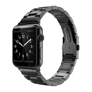 Compatibel met appel, drie kralen randen nieuwe drie kralen band iWatch -riem nieuwe riem