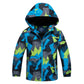 Boys’ Outdoor Sports Windbreaker With Warm Waterproof Cloth