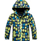 Boys’ Outdoor Sports Windbreaker With Warm Waterproof Cloth