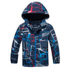 Boys' Outdoor Sports Windbreaker With Warm Waterproof Cloth - B