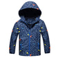 Boys’ Outdoor Sports Windbreaker With Warm Waterproof Cloth