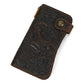 Men’s Crazy Horse Leather Long Chain Anti-theft Wallet - Crazy Horse Wallet: Anti-Theft for Wild Adventures