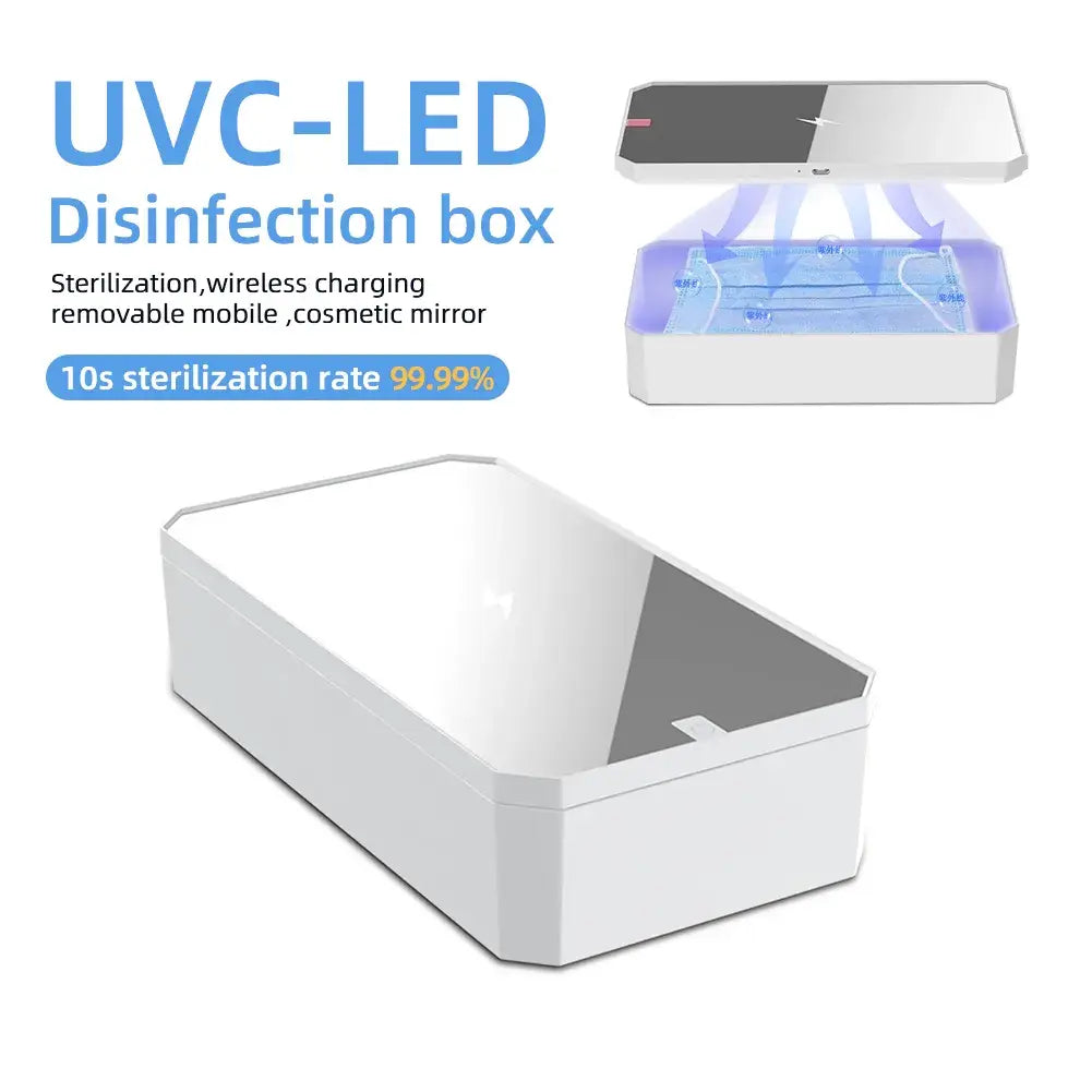 10W mobile phone wireless charging disinfection box