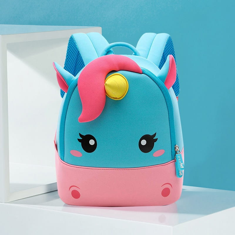 Mochila para niños mochila para niños dibujos animados arcoirbow unicornio para niñas niñas de infantes de niños backs escolares de niños mochila -2 -2