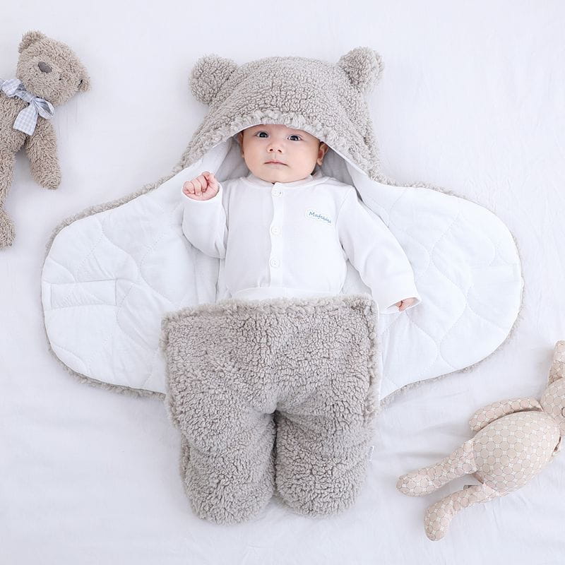 Baby Sleeping Bag Envelope for Newborn Baby Winter Swaddle Blanket