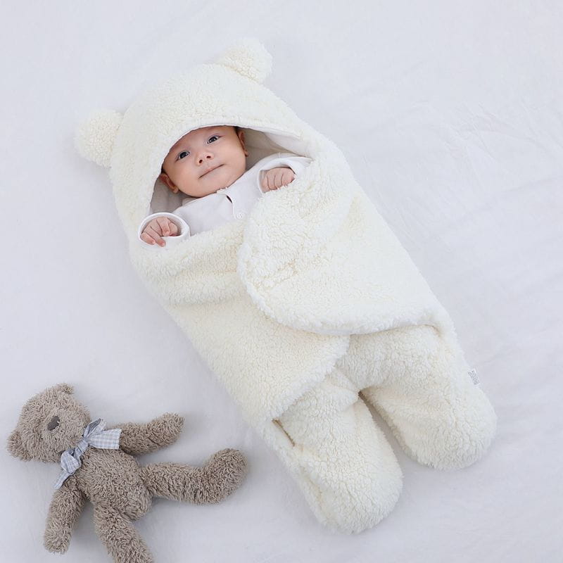 Baby Sleeping Bag Envelope for Newborn Baby Winter Swaddle Blanket