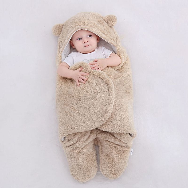 Baby Sleeping Bag Envelope for Newborn Baby Winter Swaddle Blanket