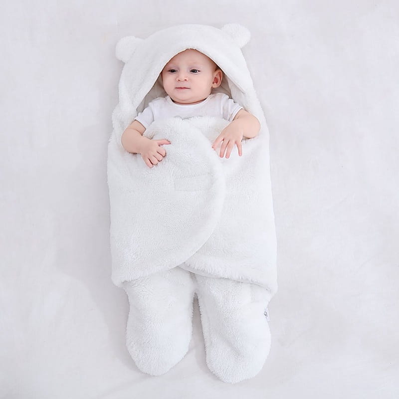 Baby Sleeping Bag Envelope for Newborn Baby Winter Swaddle Blanket