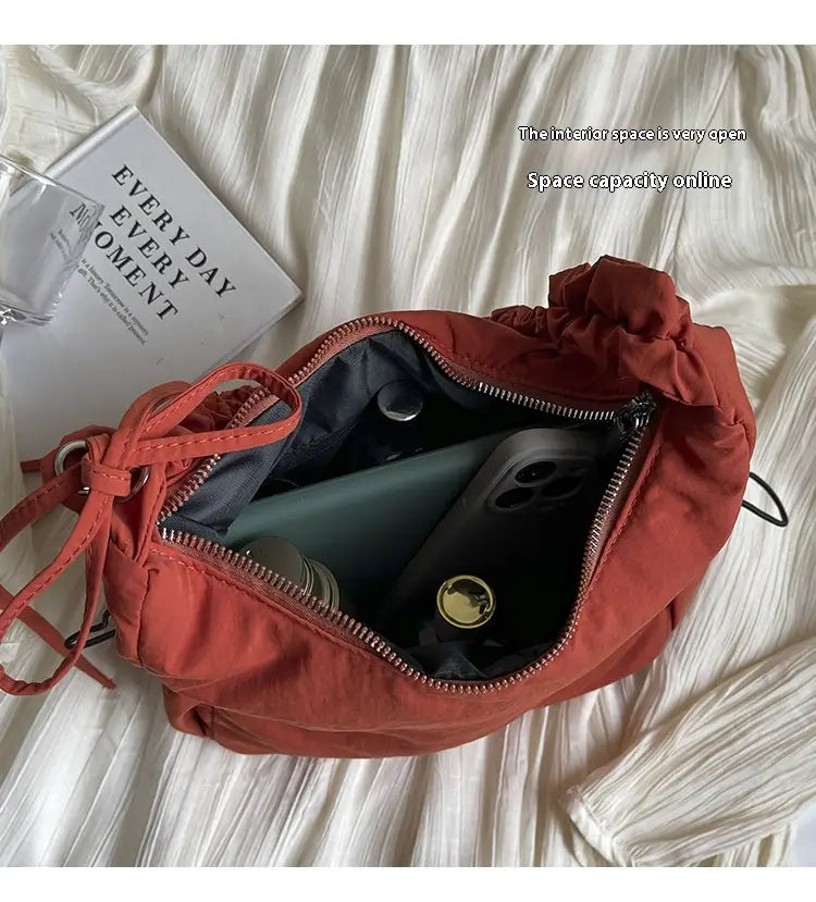 Polpestro da viaggio in poliestere medio morbido fodera per fodera urbano della cerniera urbana