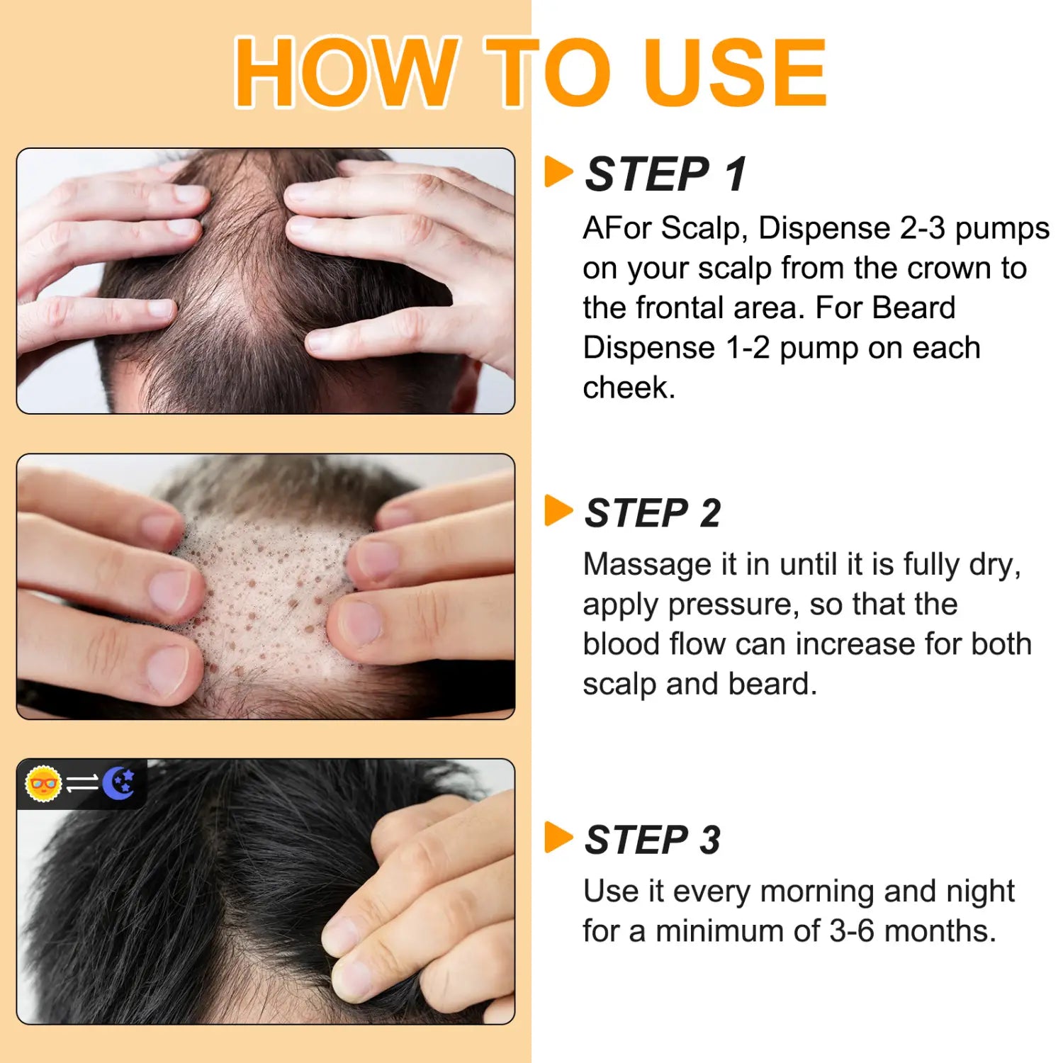 Hair Growth Moisturizing The Scalp And Preventing Hair Loss