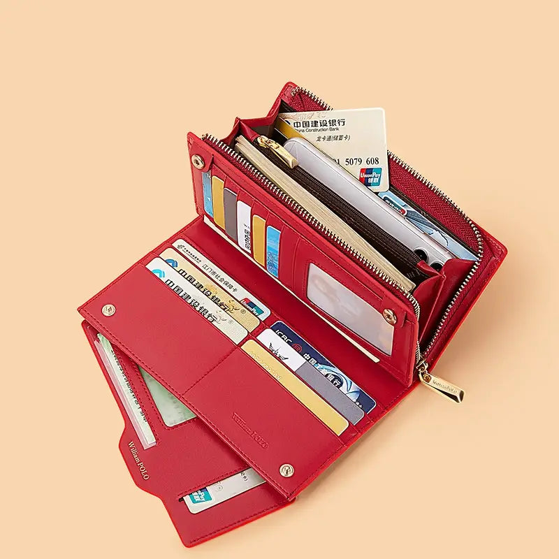 United States Genuine Leather Product with Polyester Lining for Daily