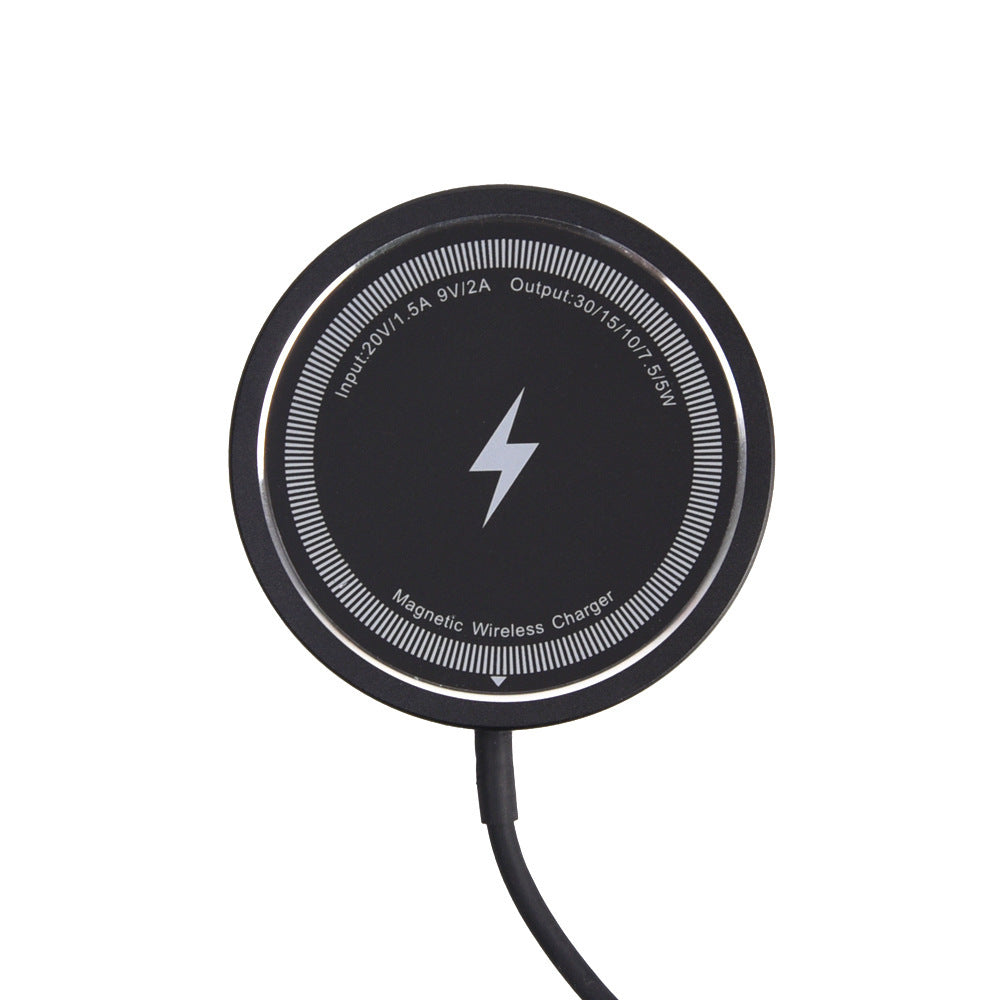 15W Metal Casing Magnetic Wireless Charger - Magnetic Charger That Won’t Stick You With Bills