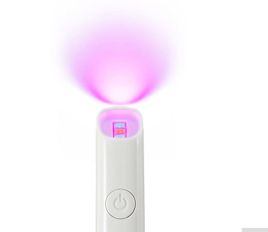 Acne Pen Acne Marks Rehabilitation Instrument Facial Beauty Red Blue Light LED Anti-acne Apparatus