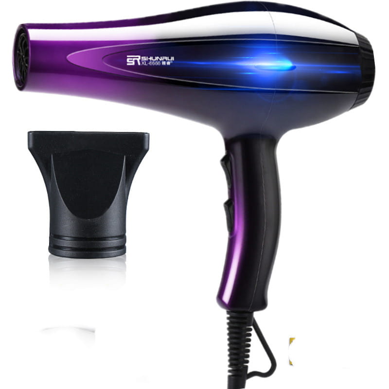 Household Heating and Cooling Air Hair Dryer with Concentrator Curling Iron