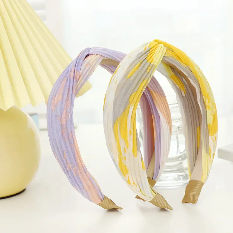 Temperament Wide Brim Hair Pressing Headband