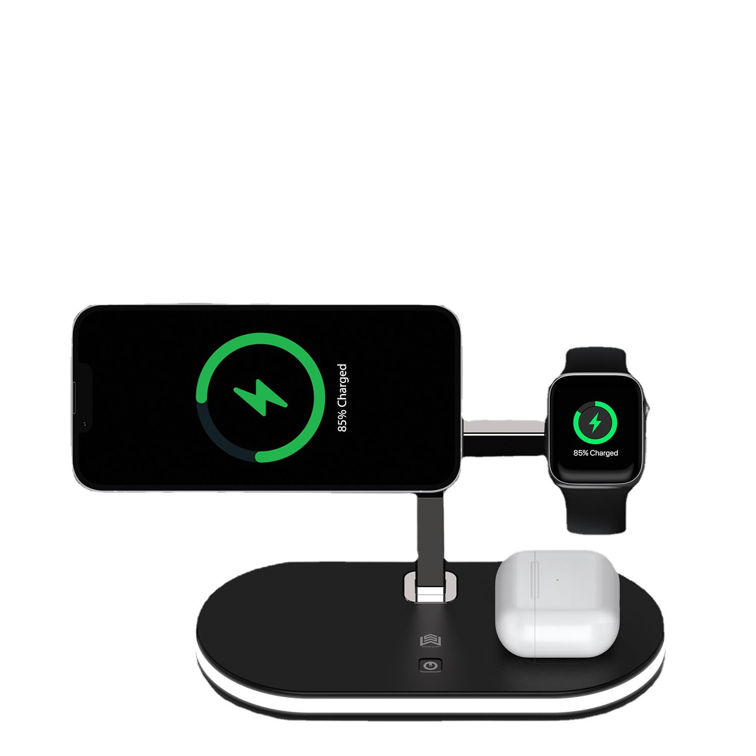 Wireless Fast Charger for United States Compatible Devices with Quick Charge Compatibility