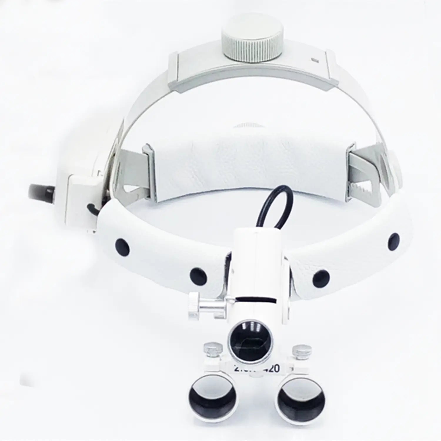 White and Black Plastic Plexiglass Medical Magnifying Lens with LED Spotlight