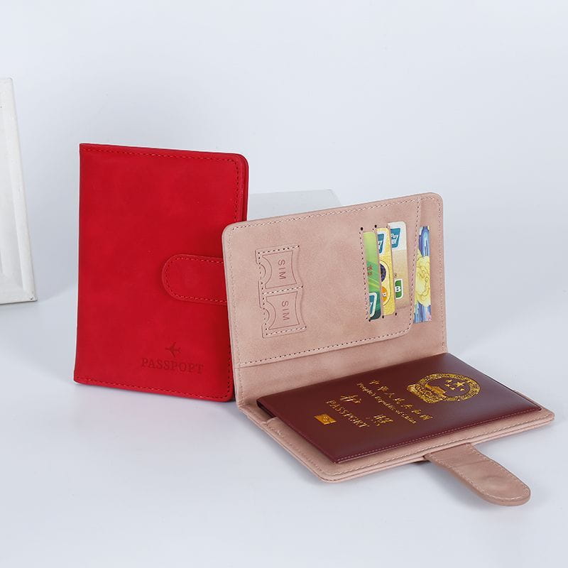 Fashion Protective Card Holder with Multi-Color Sewing Thread Pack