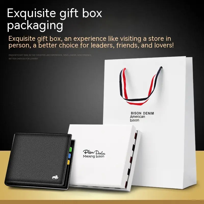 Layer Cowhide Polyester Crossbody Bag with Gold Logo in Brown Black Blue