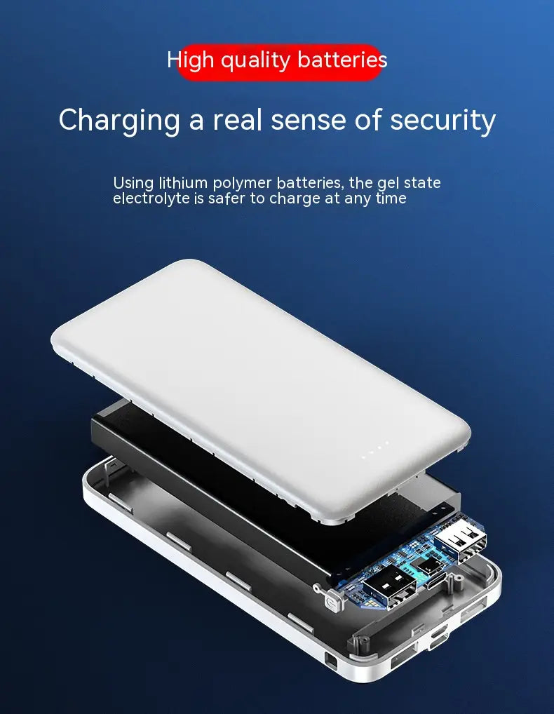 Thin And Portable Portable Battery For Mobile Phones